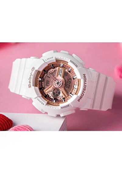 Casio 100 waterproof Shi Ying movement resin strap watch