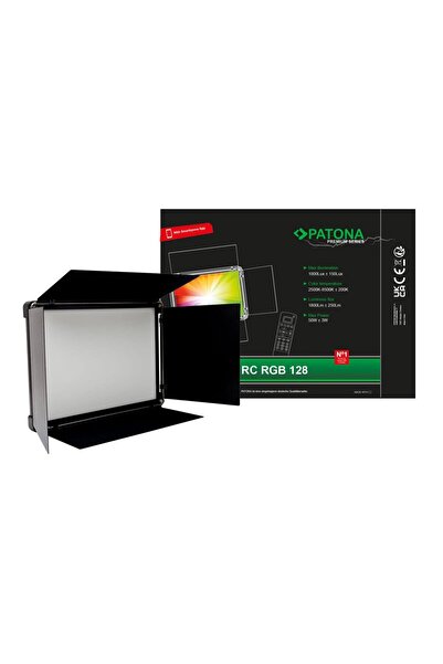 Patona RGB LED lamp photo lamp RGB-128AS with app control - 4284