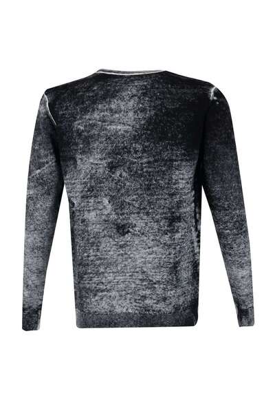 Guess MASON PRINTED CN SWTR 12 GG ERKEK TRIKO