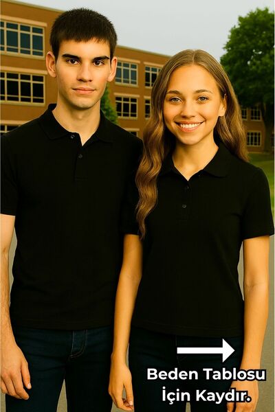 chulfa School T-Shirt Uniform High School Boy (1 Piece) Short Sleeve Polo Collar Unisex