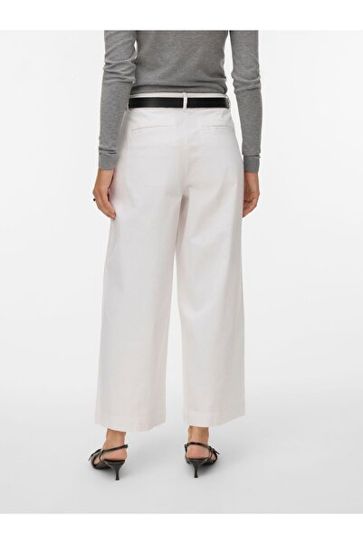 Vero Moda Hose mit weitem Beinschnitt AWVANA Mittlere Taille Hose