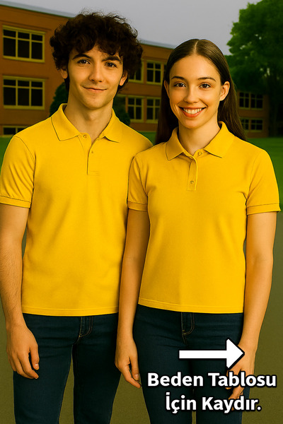 chulfa School T-Shirt Uniform High School Boy (1 Piece) Short Sleeve Polo Collar Unisex