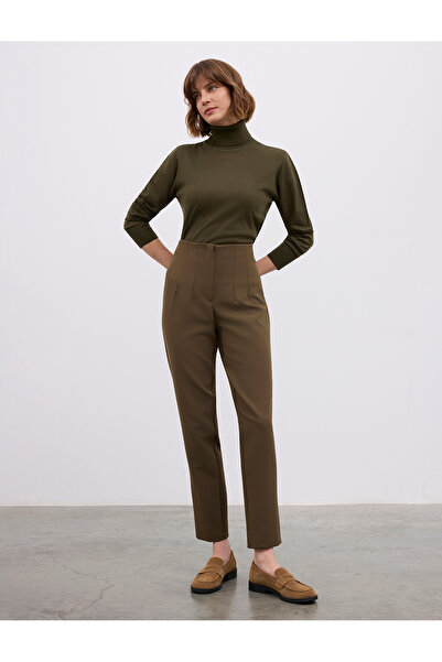 BGN workshop PENS DETAILLED DAR croială PANTALONI CU TALIE ÎNALTĂ