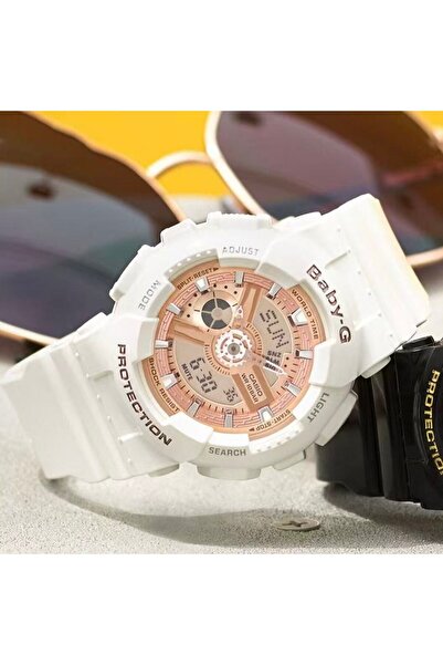 Casio 100 waterproof Shi Ying movement resin strap watch