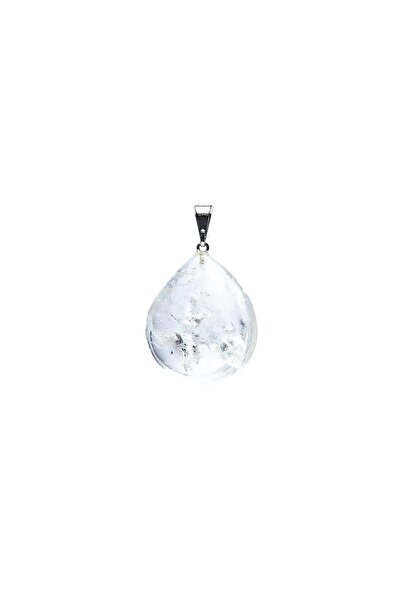 Mood Necklaces Rock crystal pendant, drop-shaped 2-3cm