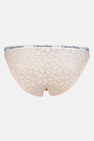 Calvin Klein Women Brand Logo Pull On Bikini Bottom, Pink