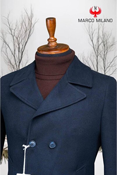 marco mılano Men's coat, Slim Fit,