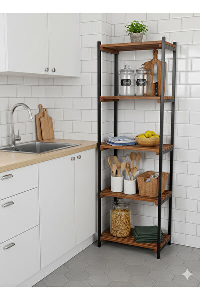 Sedefira Metal Mutfak Rafı Organizer Mutfak Rafı Mutfak Düzenleyici Kitaplık ...