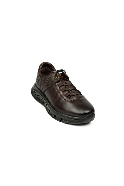 Voyager 392 Brown Leather Casual Women's Shoes