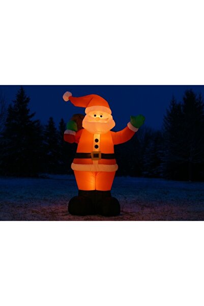 Selgot Inflatable LED Santa Claus, Height 180 cm