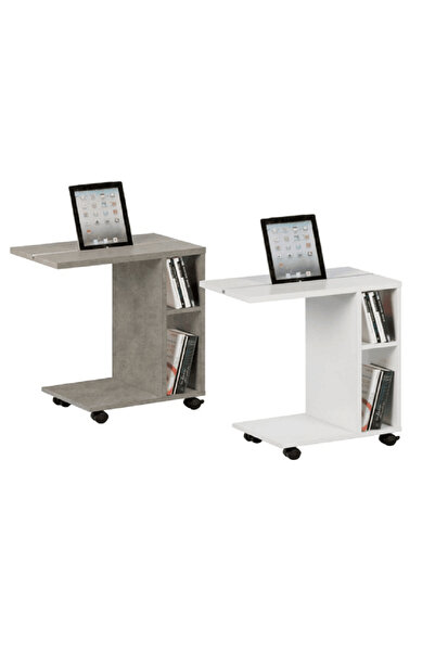 DacEnergy Side table, light carbon, NIDEN