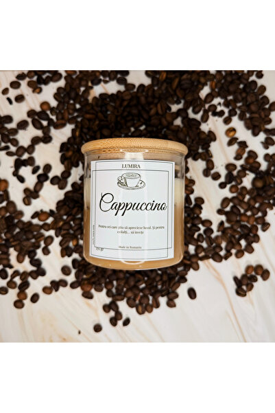Lumira Candle Scented candle, Lumira, Cappuccino, 270g, creamy coffee aroma