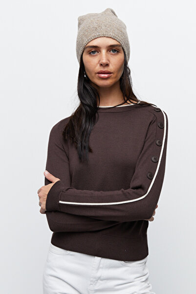 urban focus Düğme Detaylı Kazak