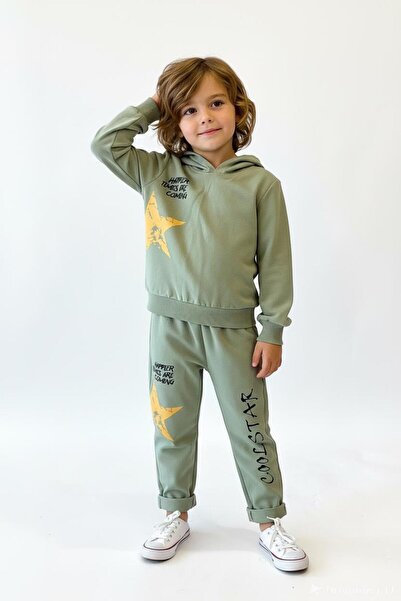 MiaBaby Cool Star Printed 2-Piece Set