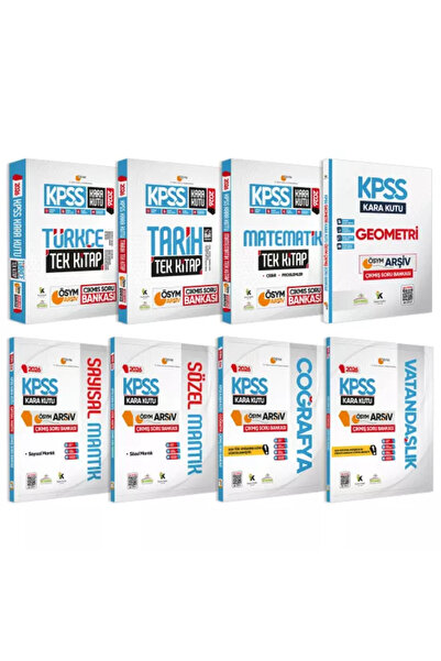 Karakutu Yayınları 2026 KPSS Kara Kutu GY-GK TEKli Kitap EKONOMİK Set Çıkmış ...