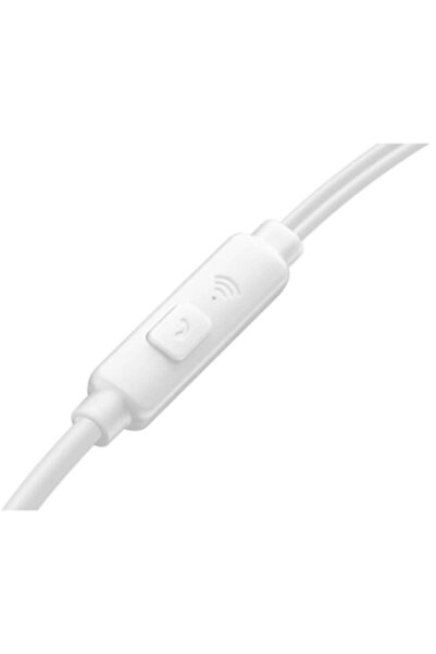 iTin Cellularline Capsule Audio Headphones, In-Ear, Integrated Microphone, 3.5mm Jack, White