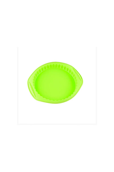 Kinghoff Baking dish, silicone, green, 30.5 x 27.3 x 3.2 cm,