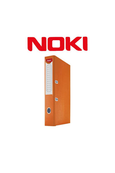 Noki Office Folder, Narrow Lighter, A4 Size, Orange
