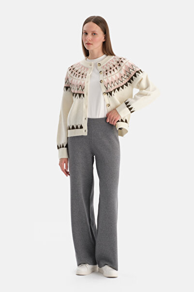 Dagi Ethnic Patterned New Year Cardigan