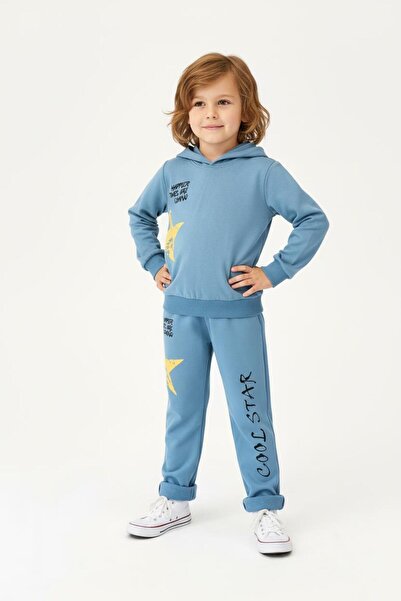 MiaBaby Cool Star Printed 2-Piece Set