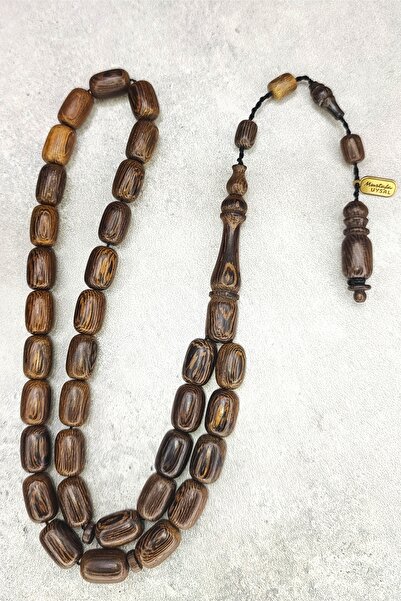 ŞAHBEY TESBİH Mustafa Uysal İşçilikli Üst Düzey Venge Ağacı Tesbih