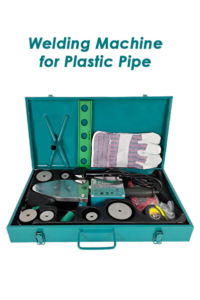 Generic طقم لحام الأنابيب البلاستيكية مع قوالب وقاطع وقفازات، 700 وات - 2000 ...