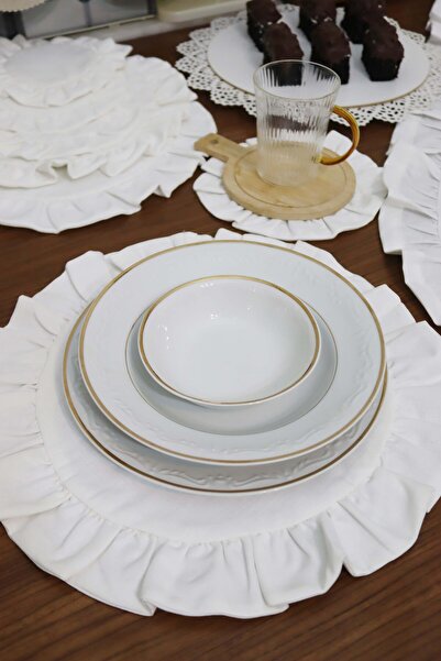 vipceyiz Ruffled Patterned Supla