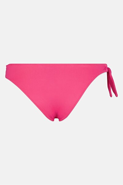 Karl Lagerfeld Women Brand Logo Tie Closure Bikini Bottom, Pink