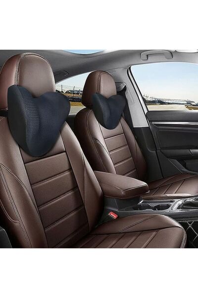 Arabest وسادة مسند رأس السيارة فائقة النعومة، وسادة رقبة السيارة من إسفنج الذ...