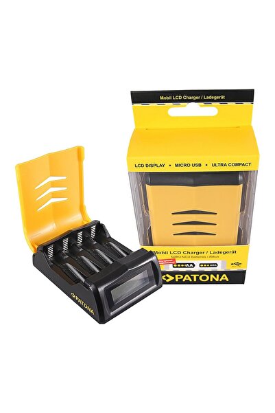 Patona Încărcător pentru baterii AAA cu LCD - 1992