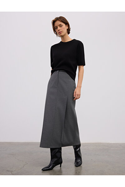 BGN workshop FUSTA MAXI PLIATA PE SPATE, AMESTEC DE VISCOZĂ