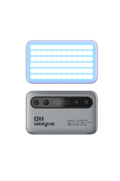 Weeylite Lampă LED S05 cu temperatură de culoare reglabilă 2800K-6800K RGB CR...