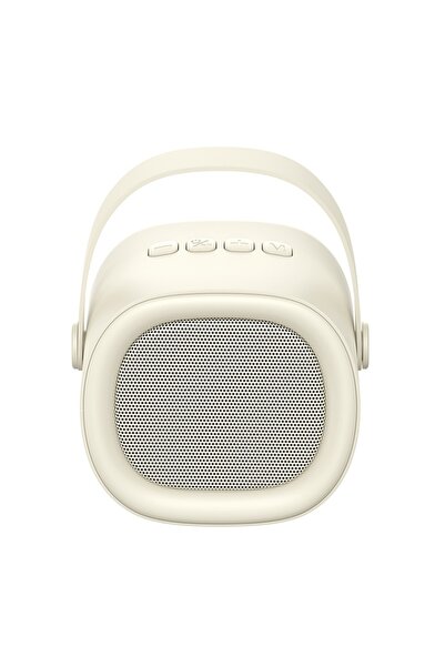 Havit Boxă portabilă cu microfon wireless, Bluetooth 5.3, TF, AUX, USB-C, 1200mAh, albă