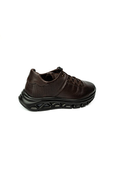 Voyager 392 Brown Leather Casual Women's Shoes