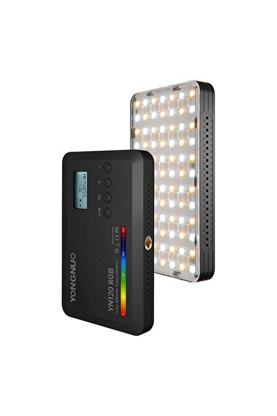 Yongnuo YN120RGB Lampă LED RGB portabilă de 8W cu baterie de 3000mA
