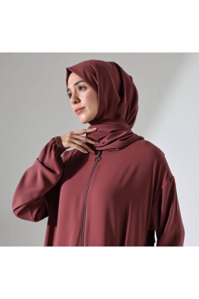 Berel Moda Mısır İpeği Şal Gül Kurusu