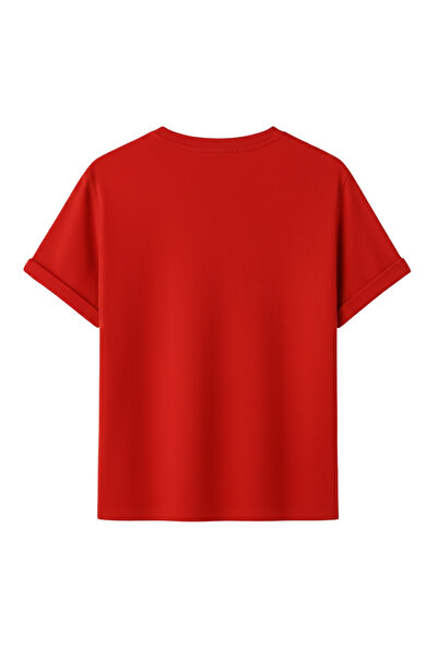 DK DAKSEL Cool Teddy Bear Patterned T-Shirt with Holiday Concept Suitcase