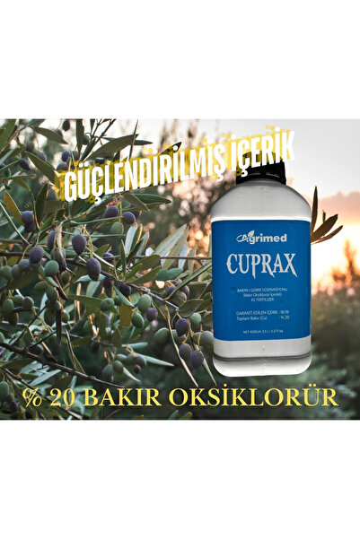Agrimed CUPRAX 5kg (Zeytin-İncir-Bağ ve Meyve Ağaçları) bakır