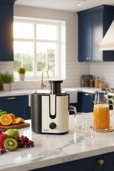 Sinbo Sj-3143 Solid Fruit Juicer - Cream