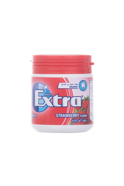 Wrigleys علكة خالية من السكر بنكهة الفراولة الإضافية - 60 قطعة