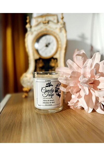 Lumira Candle LUMIRA Scented Candle 160g "Candy Trap" – Vanilla, Sugarcane and Musk Aroma