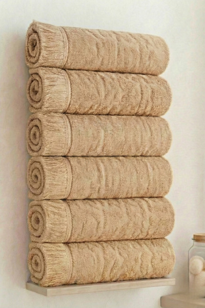 Çeyizim 100% قطن 6 قطع 30x50 منشفة يد مزينة بالشراشيب |   منشفة المطبخ |   منشفة التجفيف