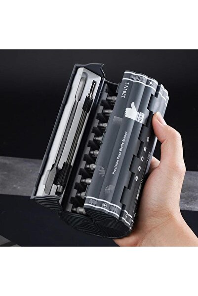 Tradeo 128-in-1 Multi-Function Precision Screwdriver Set with Magnetic Handle & Storage Box
