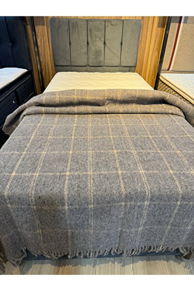 SAFYÜN Single Person Blanket 100% Wool& Wool Blanket&Soft and Warm Blanket