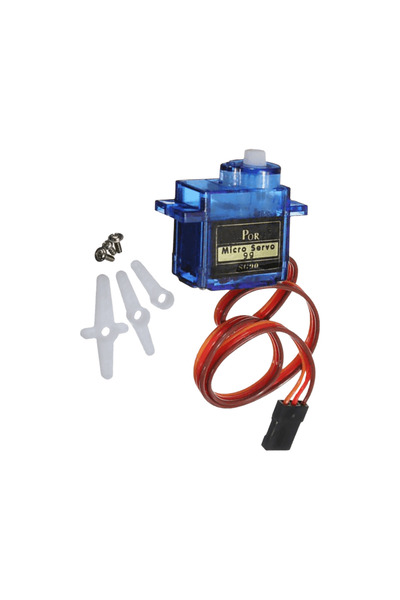 Sensör Modül Tower Pro SG90 Mini 9gr Servo Motor 180° Arduino RC Robotik Uyumlu
