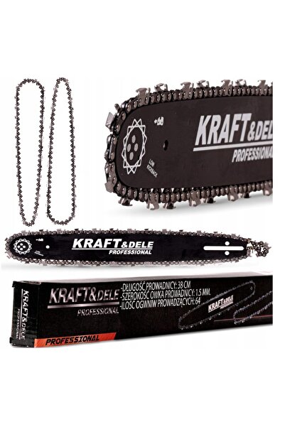 Kraft Set of blade and two chains, 38 cm, 32 teeth, pitch 3/25,