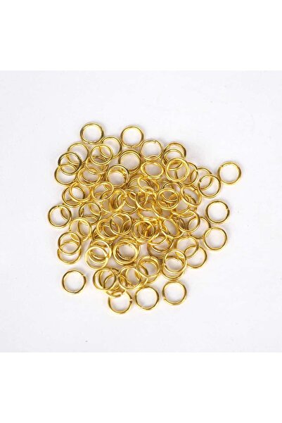 Ritzz حلقة مجوهرات معدنية ذهبية 10 × 0.7 مم (10 جرام)