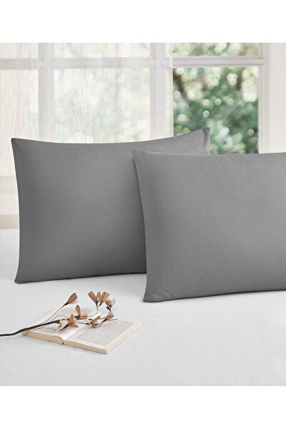 Özdilek 2 Pieces Solid Color Pillowcases 100% Cotton