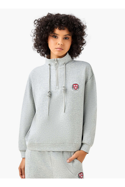 SP Characters Regular Fit Sweatshirt with Harvard University Detail