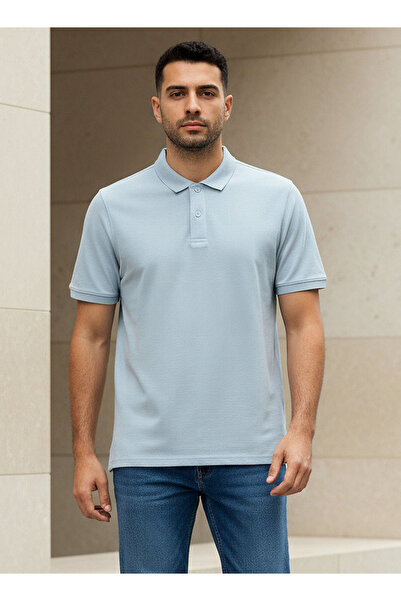 FAV Men Short Sleeves Pique Polo T-shirt